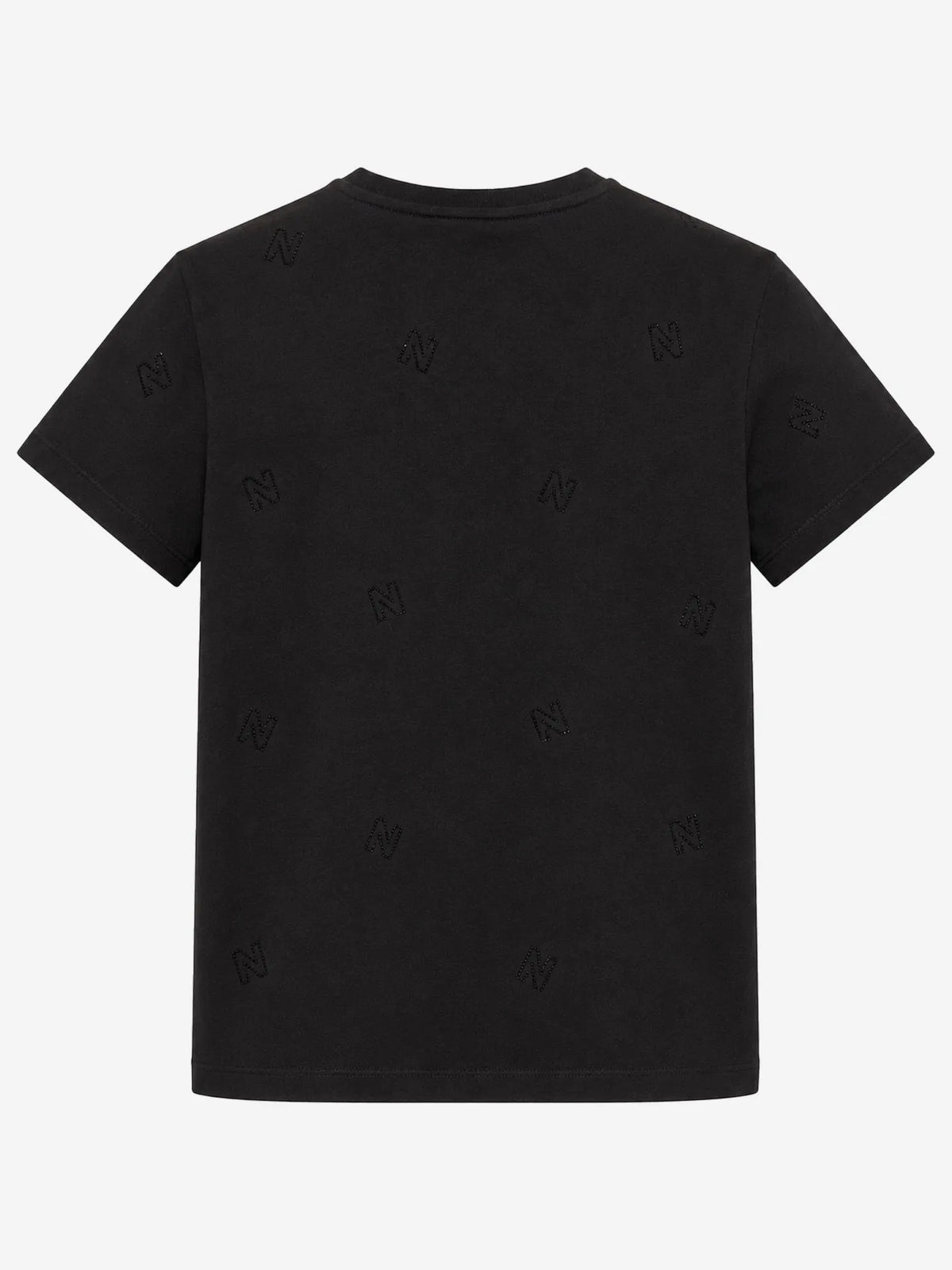Allover N Strass T-shirt Black Nikkie