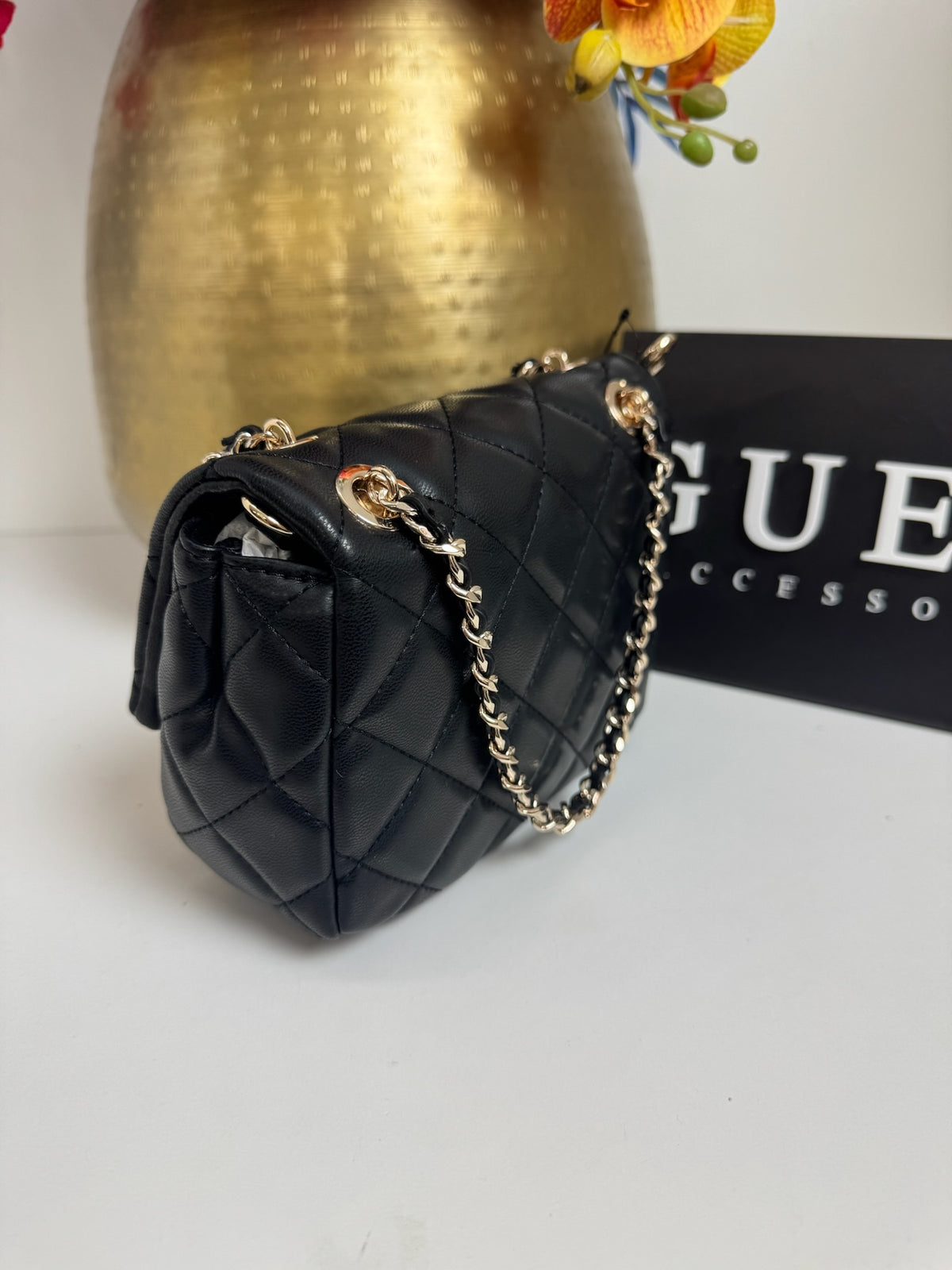 Flap bag Juliet Black Guess 1358