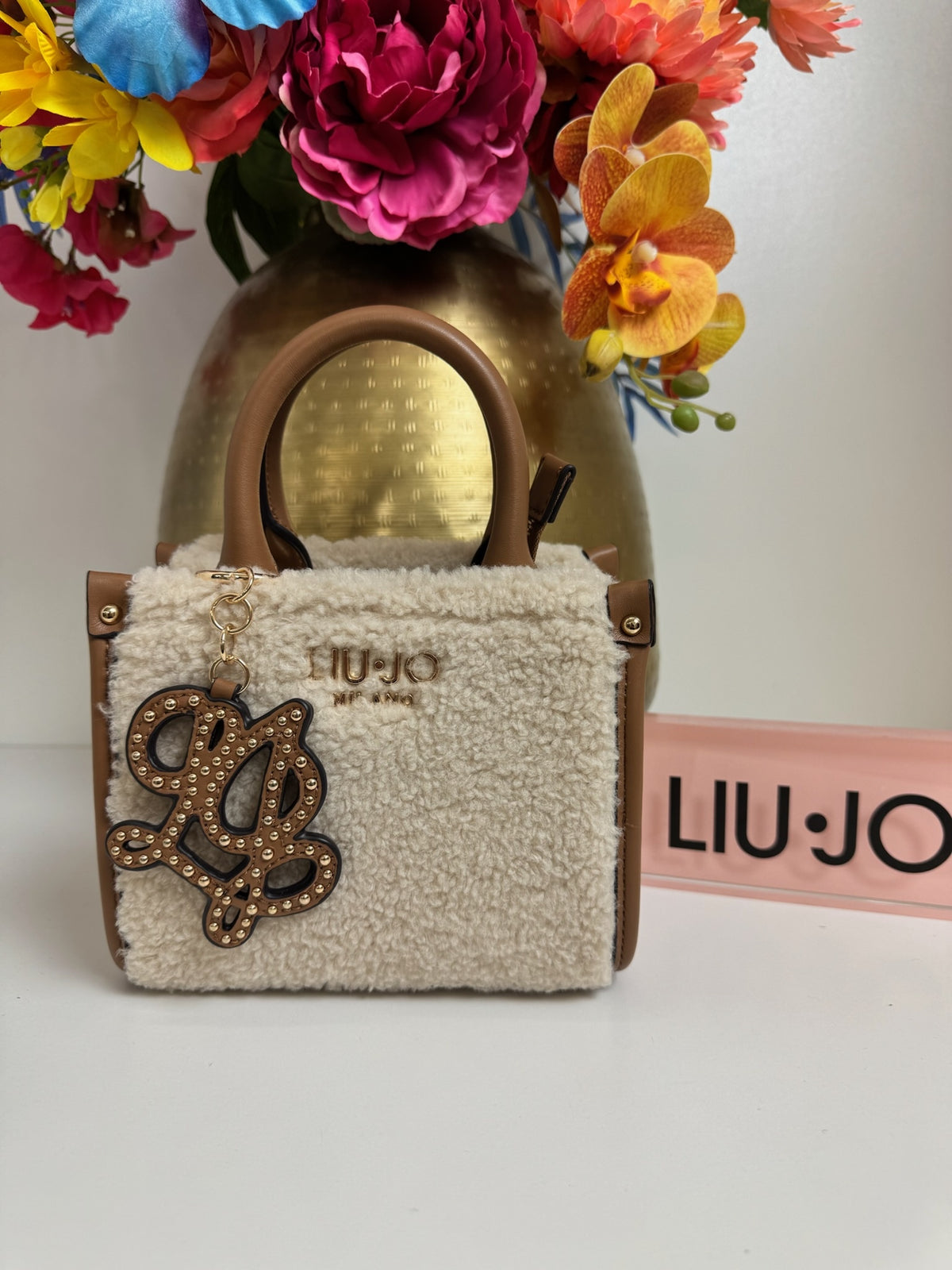 Tote Bag Teddy Cream Small Liu Jo 1990