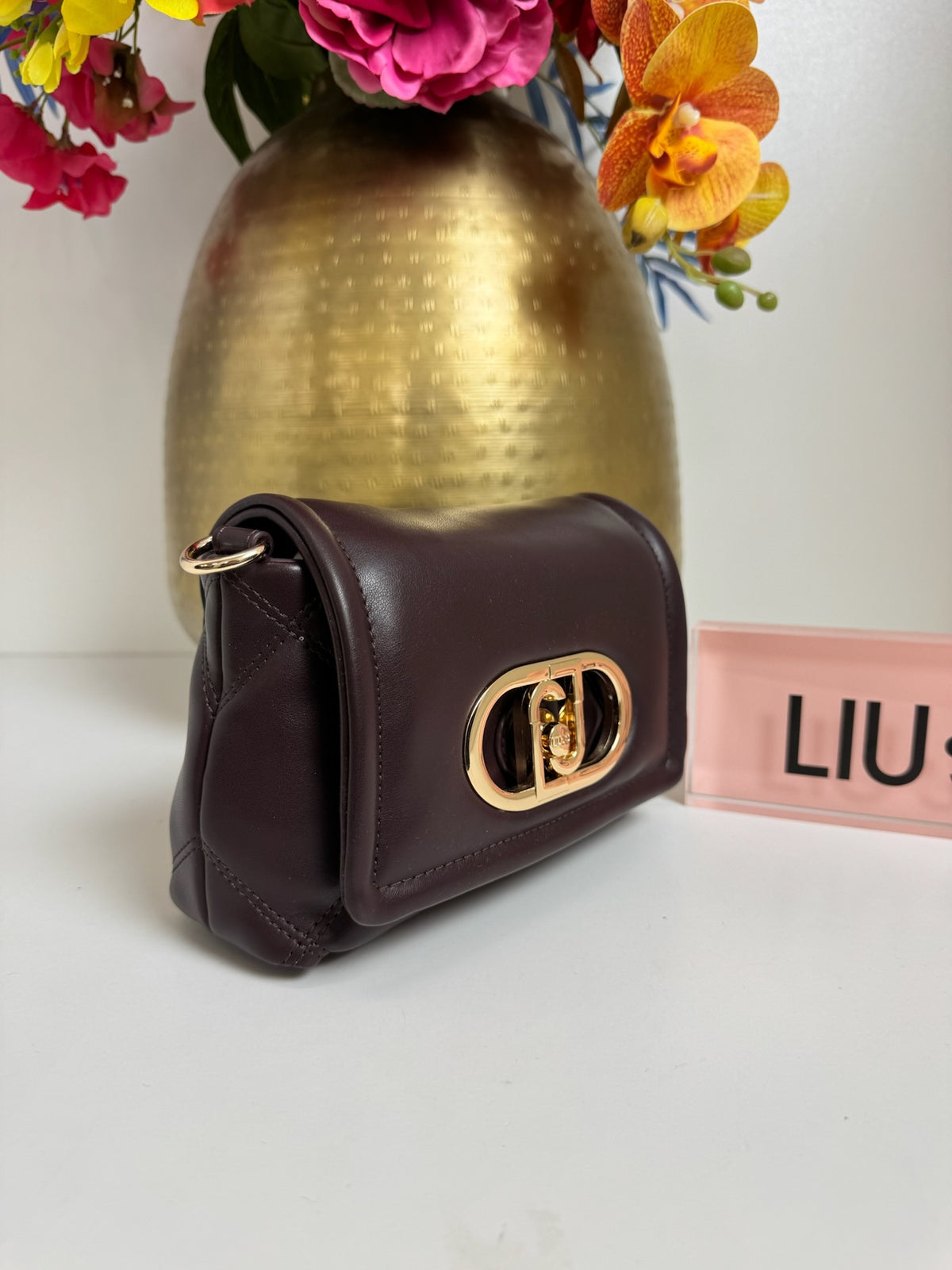 Bag Lapuffy Small Burgundy Liu Jo 1983