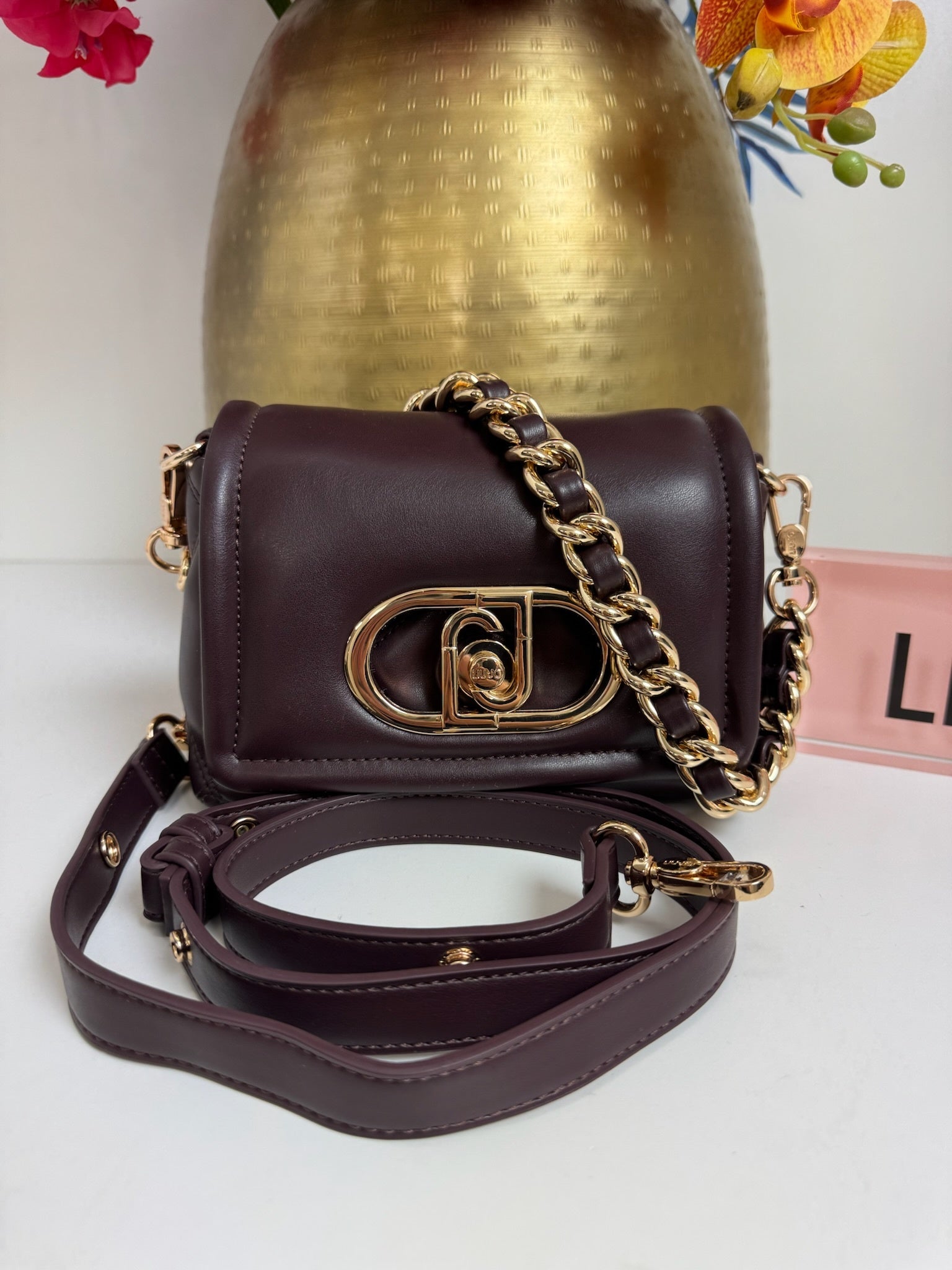 Bag Lapuffy Small Burgundy Liu Jo 1983