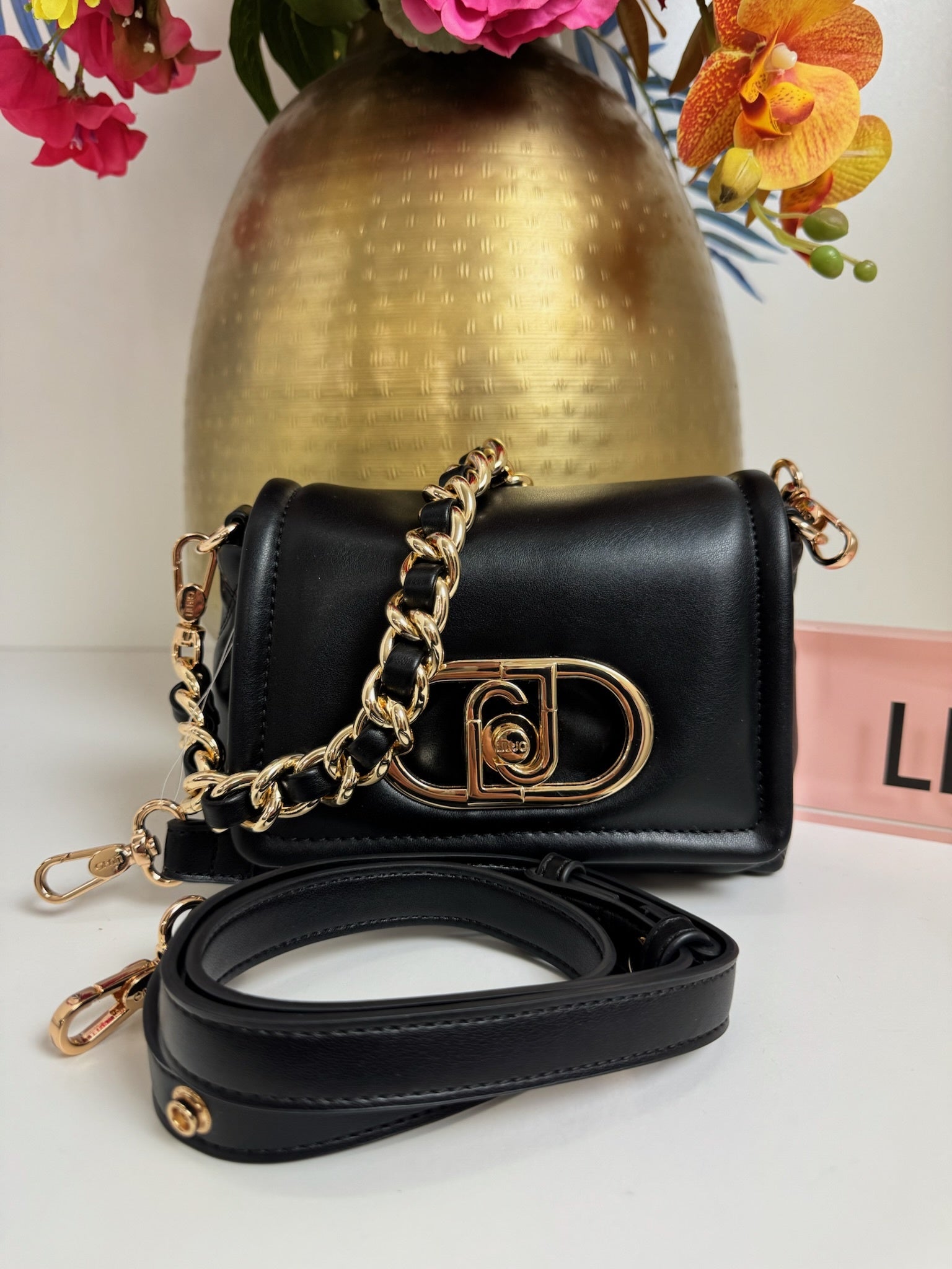 Bag Lapuffy Small Black Liu Jo 1981