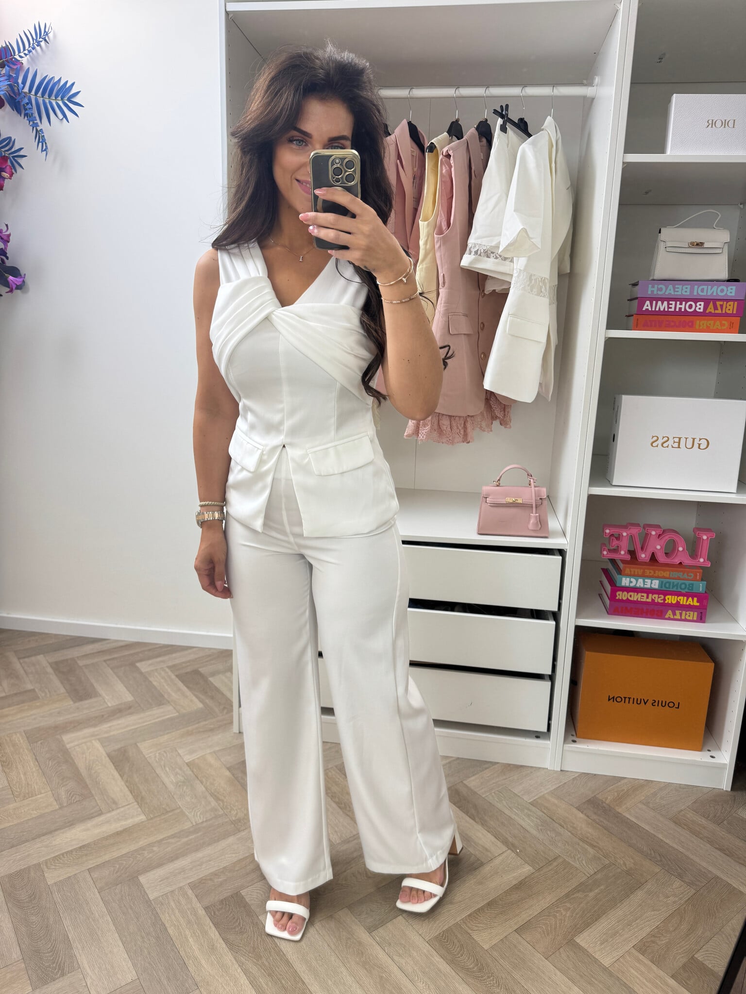 Top Mila 3303 White