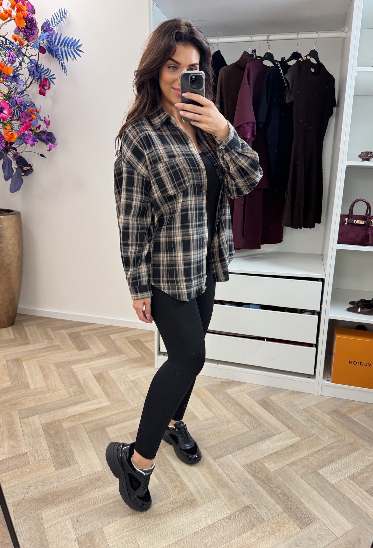 Blouse Ruit Basic R2787 Black