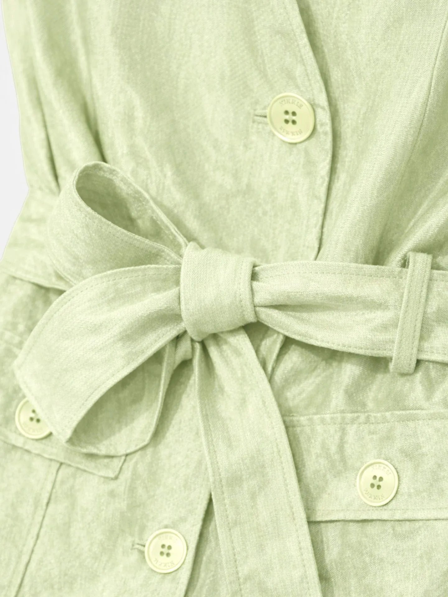 Blouse Porlamar Wrap Aloe Vera Nikkie