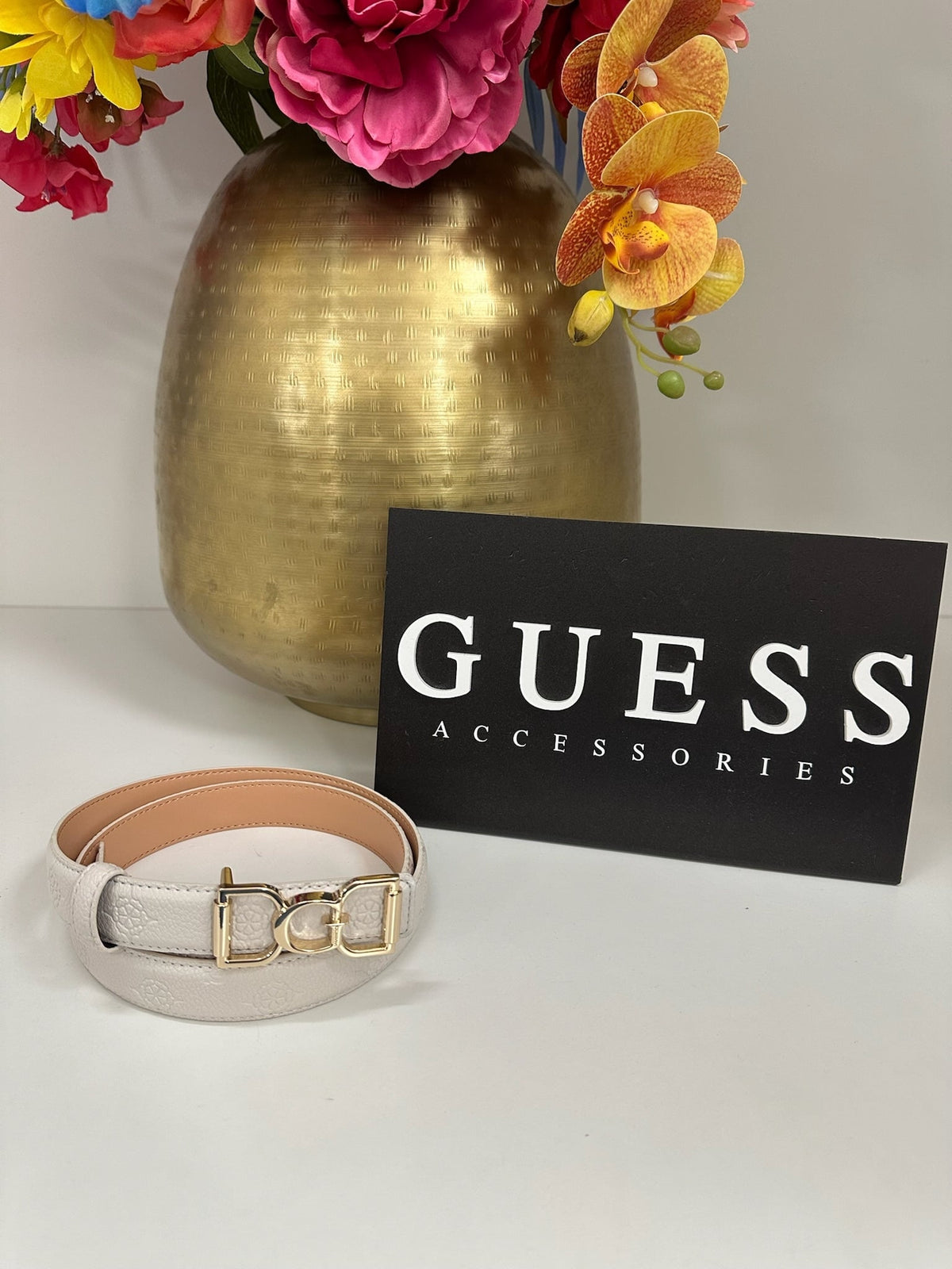 Belt Anise Logo Stone Guess 1170